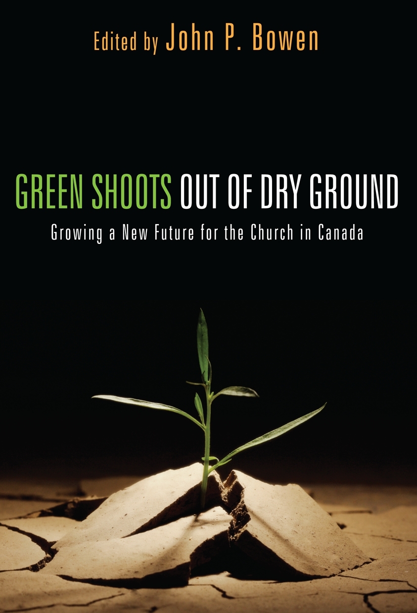 Green Shoots out of Dry Ground begin to grow