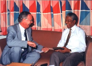 Mandela and Michael Cassidy